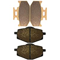 AHL-Kit Motocicleta Pastillas de freno para Yamaha DT125 RE 2005-2007 (Cobre sinterizado)